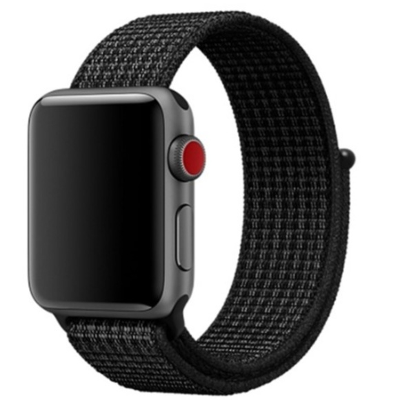 NEW[BAND] Black Strap Loop For Apple Watch - Picture 4 of 7